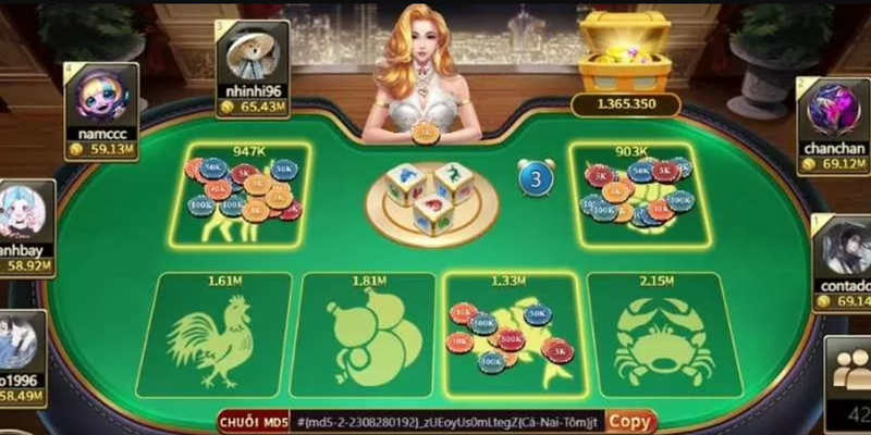 Cách thức chơi Game Bầu Cua Rikvipchi tiết